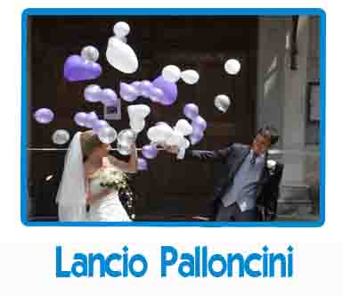 Addobbi Lancio Palloncini Matrimonio