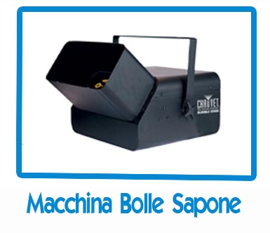 Macchina Bolle di Sapone