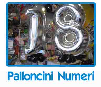  Palloncini Numeri