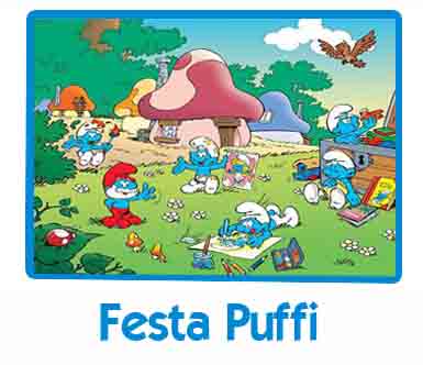 Festa a tema Puffi