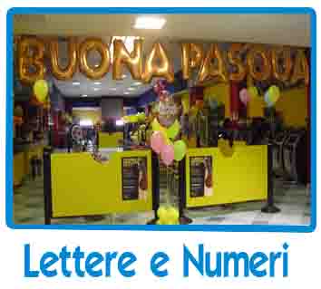  Palloncini Lettere Numeri