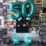 50 anni mylar palloncini 100cm