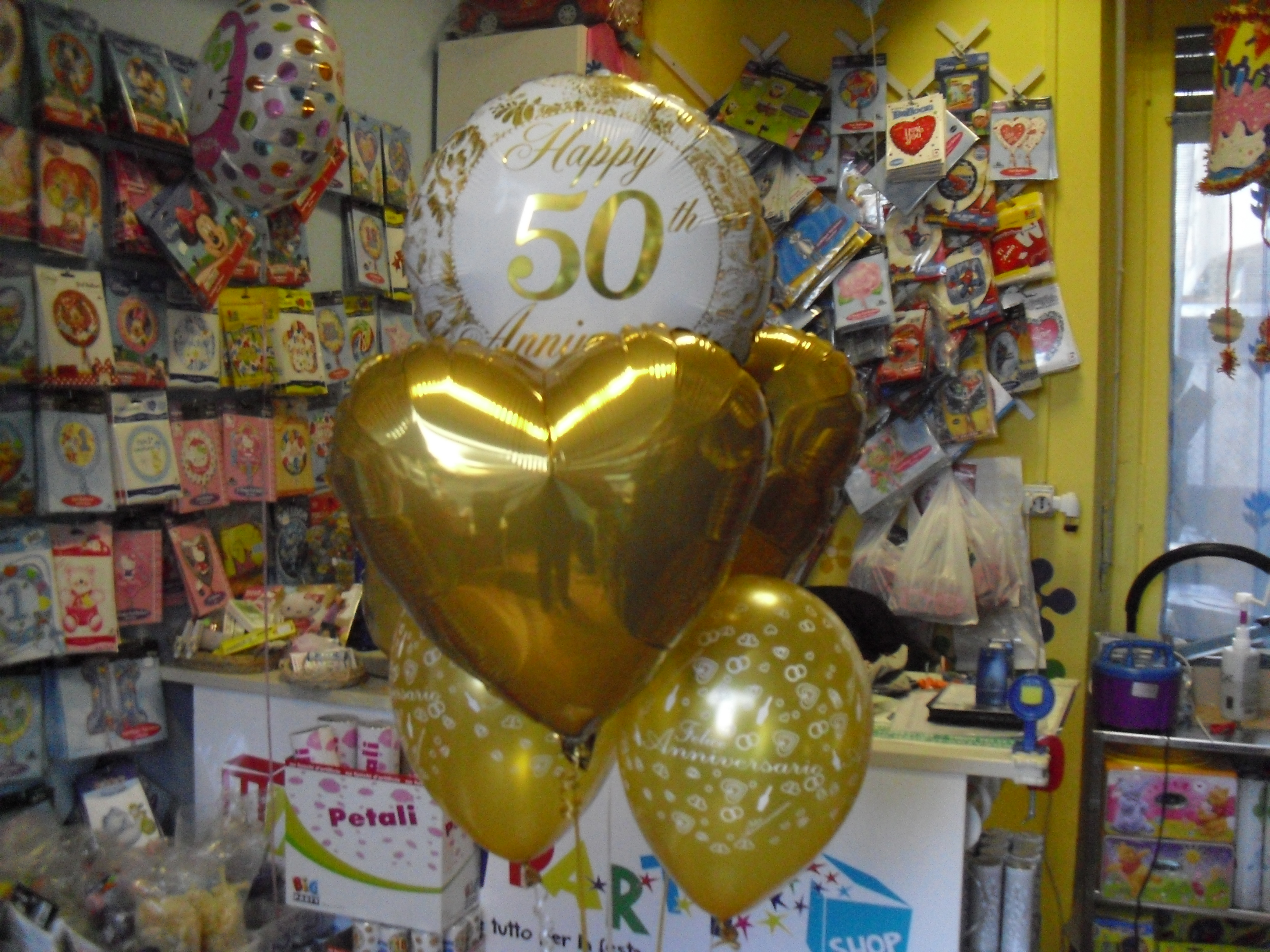 palloncini anniversario
