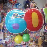 composizione-palloncini-compleanno 60 anni