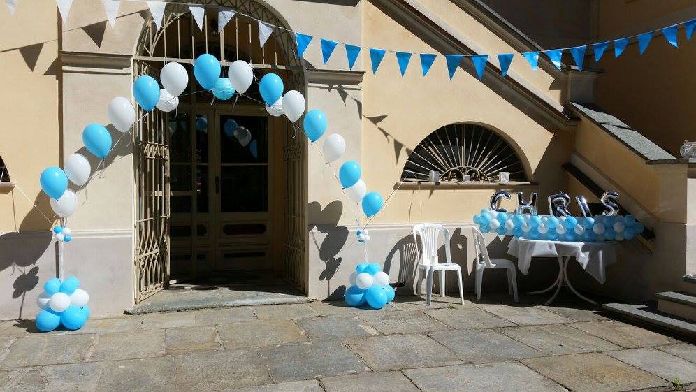 Palloncini decorazione Nascita Bambini Allestimenti Happy Party Torino