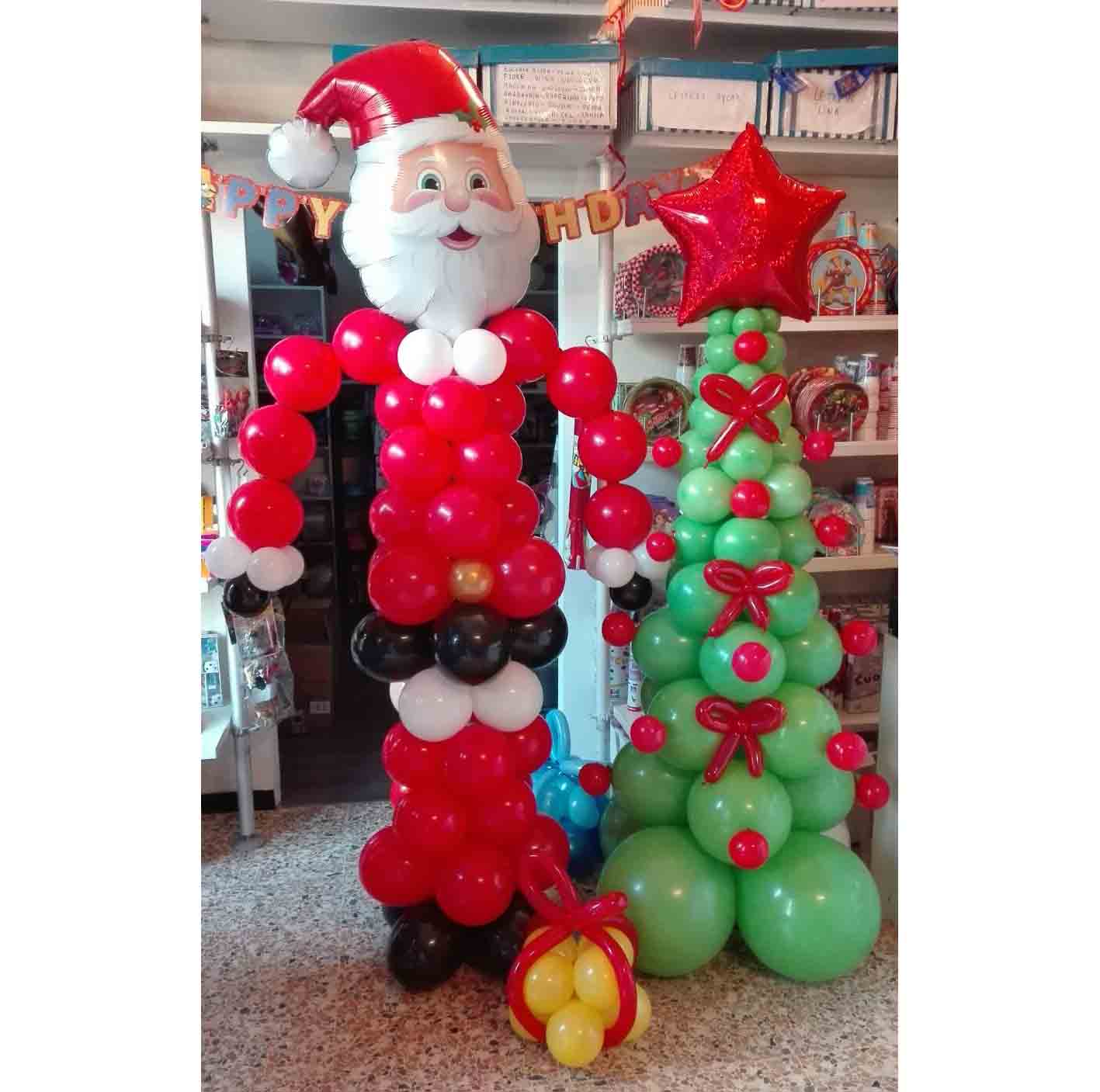 palloncini babbo natale