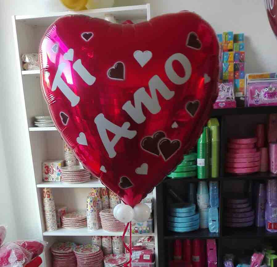 palloncino cuore san valentino