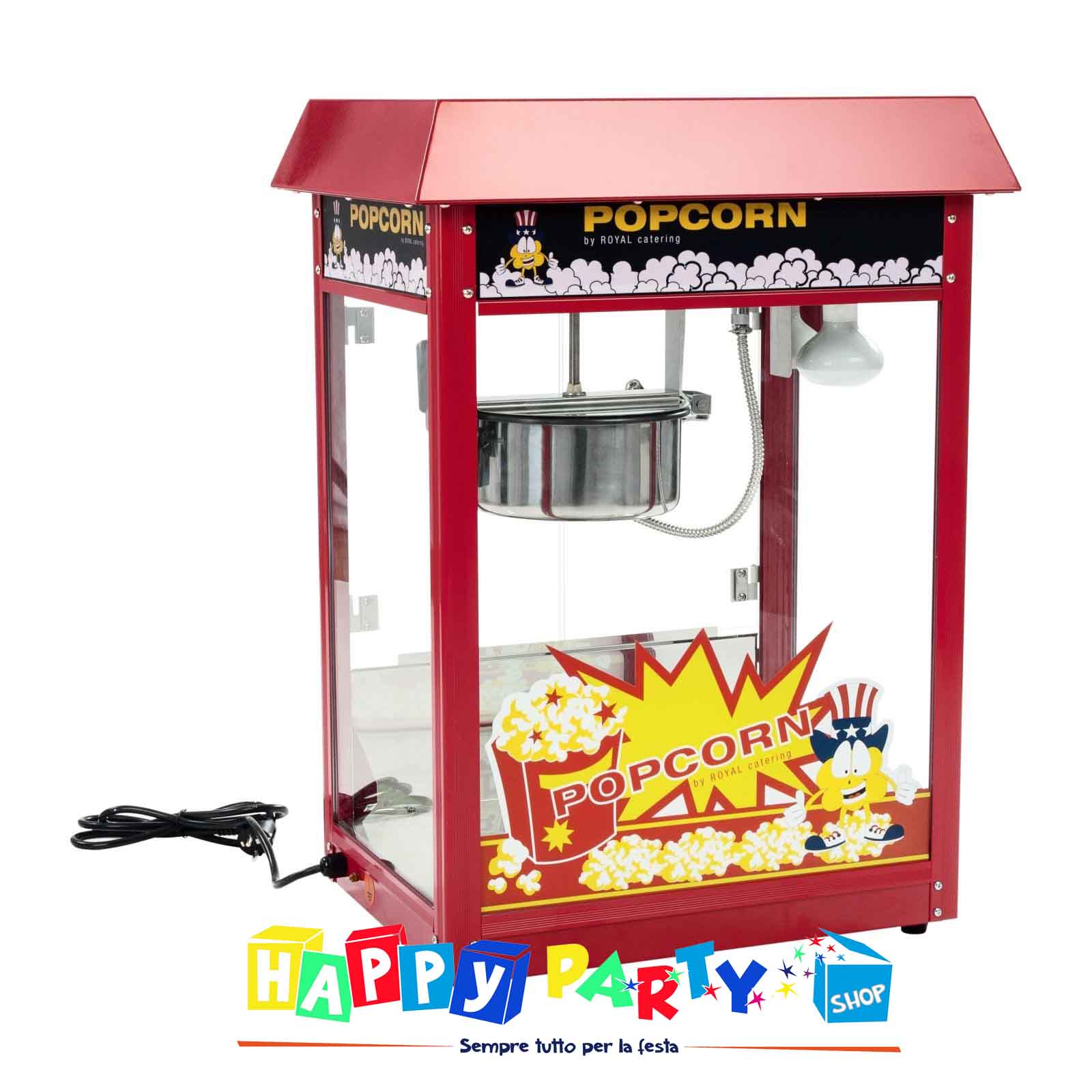 Noleggio Popcorn per Eventi Feste Compleanni Happy Party Torino