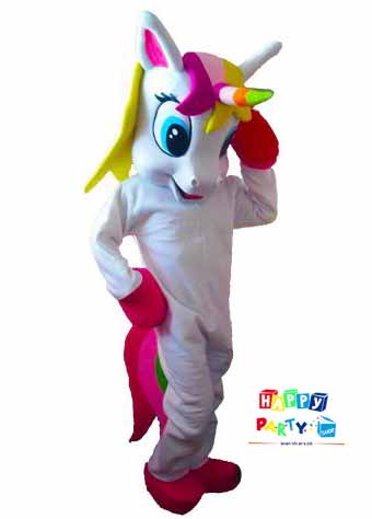 noleggio mascotte unicorno