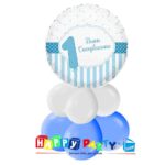 centrotavola azzurro primo compleanno bimbo top