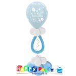 composizione 1 palloncino ciuccio lattice