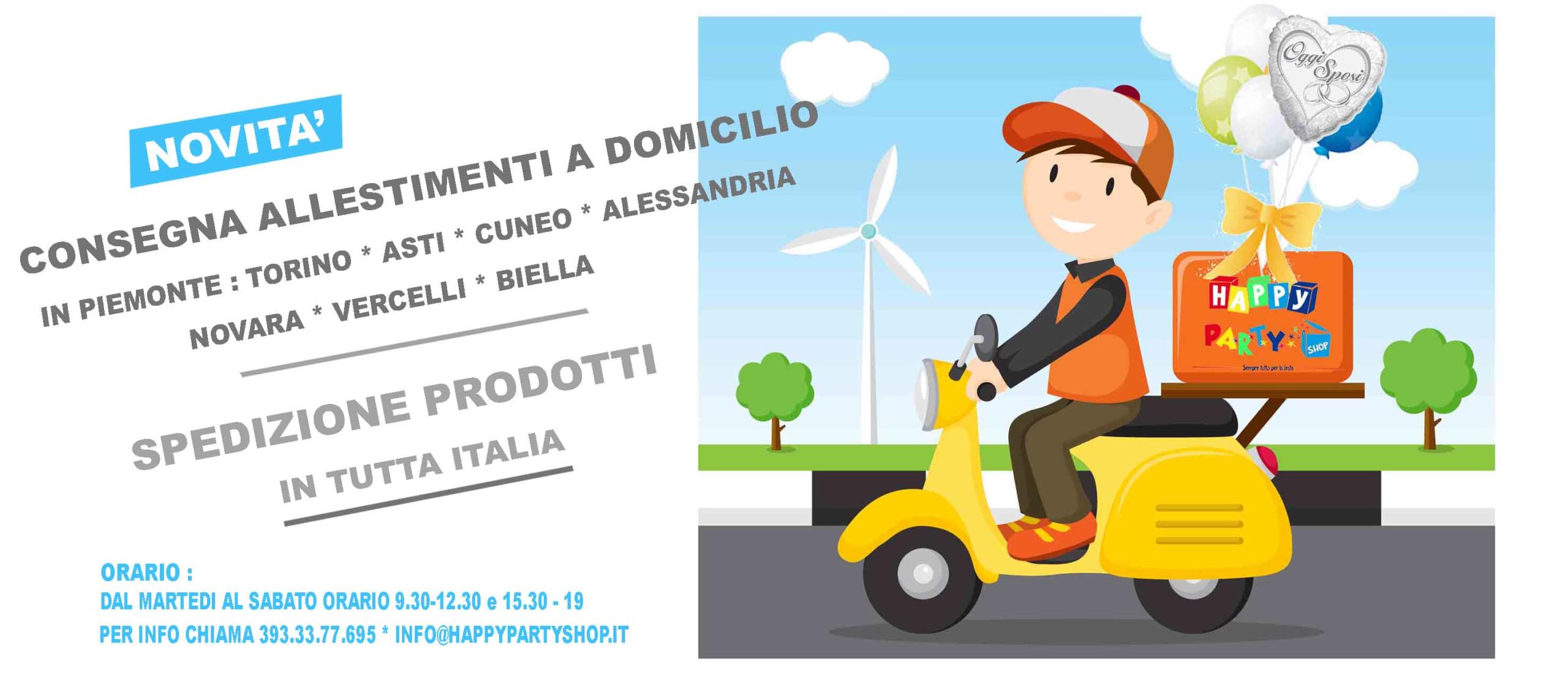 consegna a domicilio