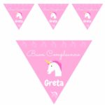 compleanno festone bimba unicorno