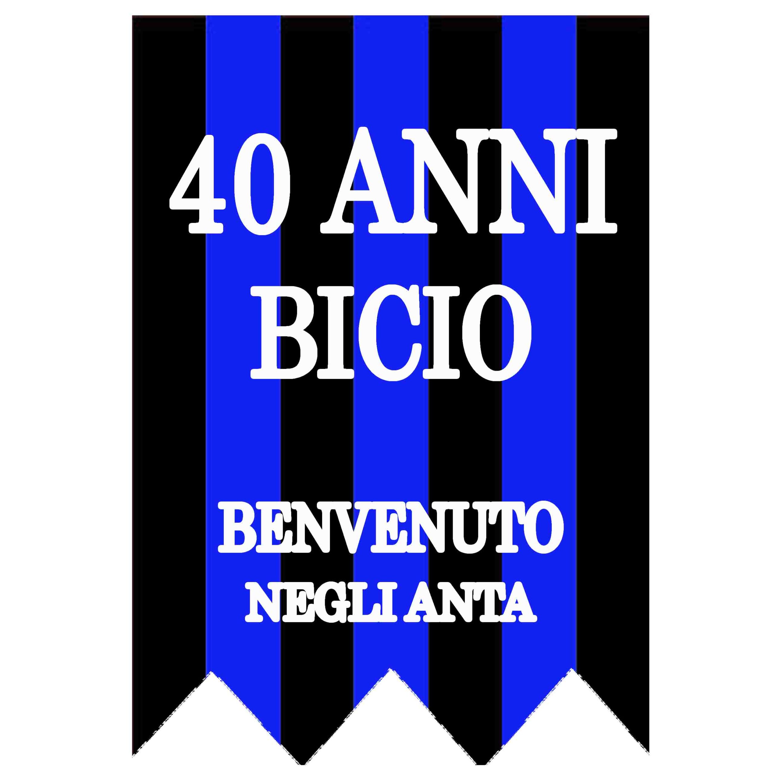 FESTONE PERSONALIZZATO 40 anni FESTONE PERSONALIZZATO 40 anni