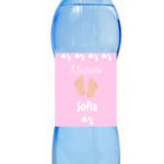 bottiglia personalizzata nascita