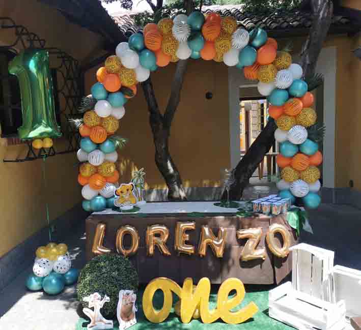 COME REALIZZARE UN ARCO DI PALLONCINI PER FESTE DI COMPLEANNO E ADDOBBARE  TAVOLO DELLA TORTA