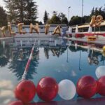 18 anni palloncini festa in piscina torino allestimento palloncini