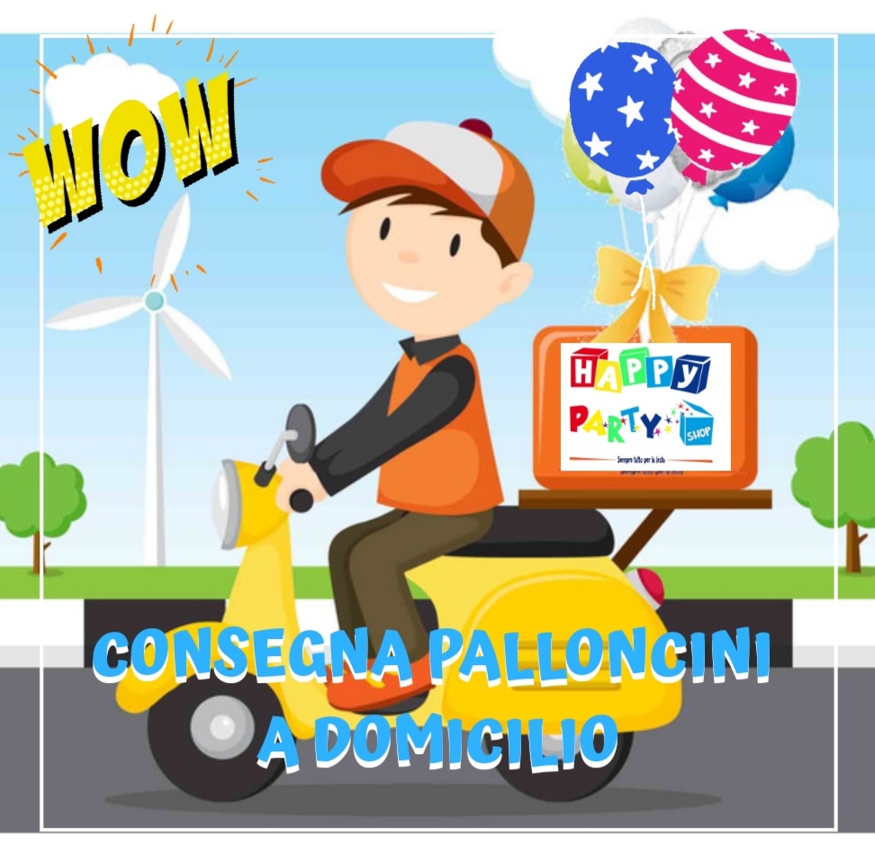 consegna palloncini a domicilio