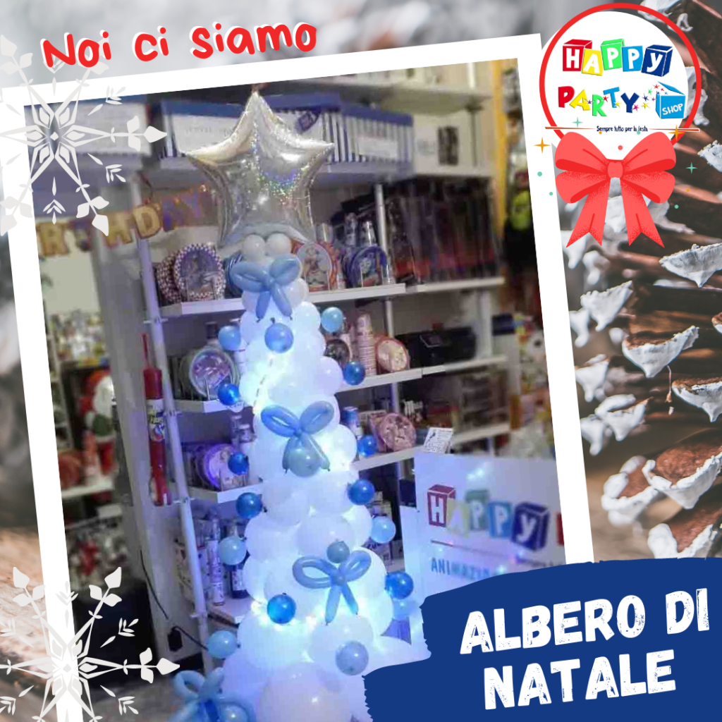 albero di natale di palloncini blu personalizzabile albero di natale di palloncini blu personalizzabile
