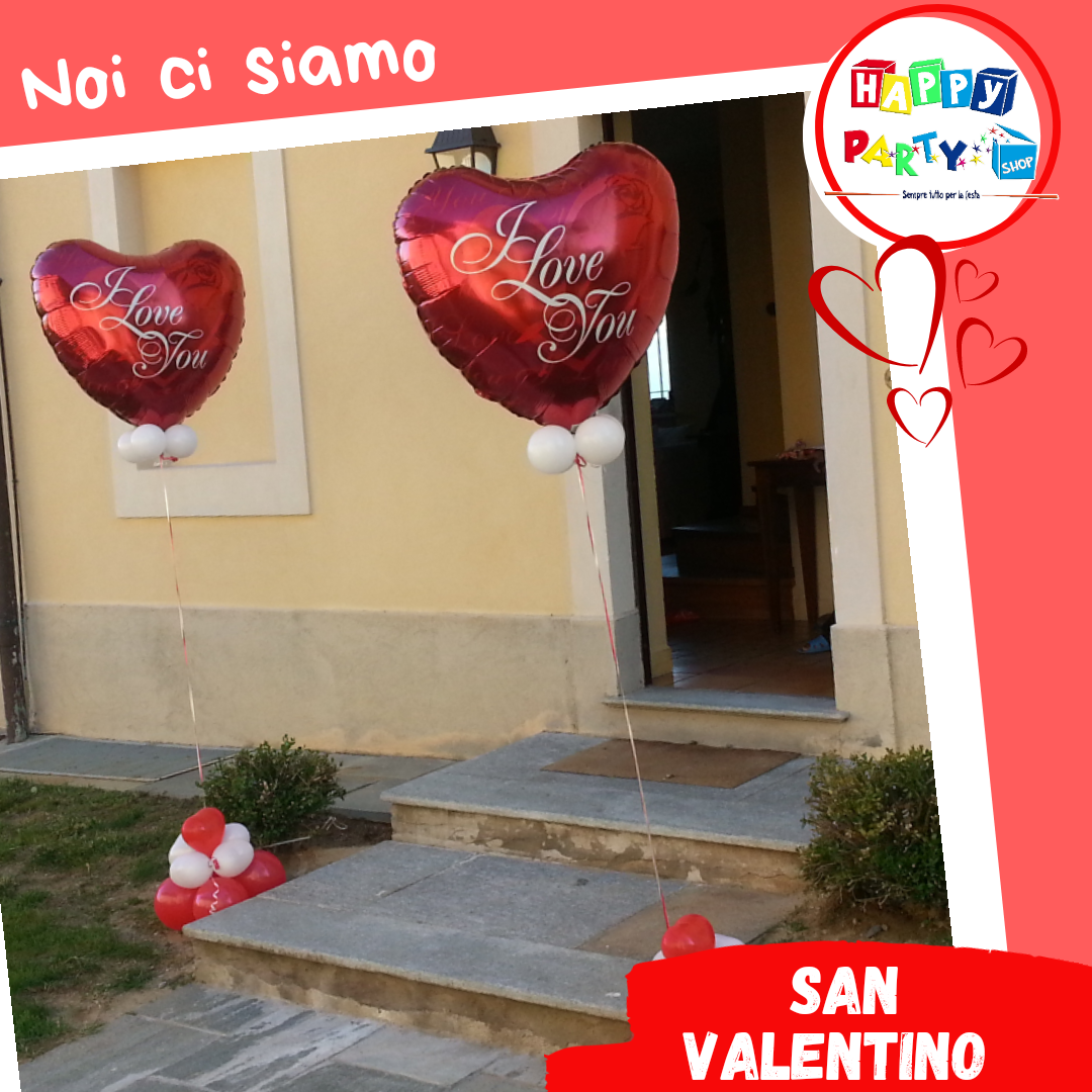 Speciale San Valentino Palloncini a forma di Cuore Tante idee