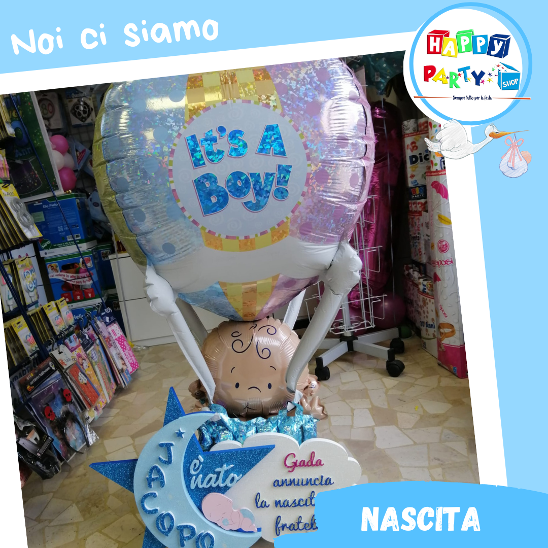 Palloncini decorazione Nascita Bambini Allestimenti Happy Party Torino