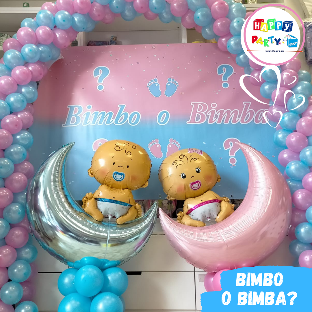 allestimenti palloncini bimbo o bimba