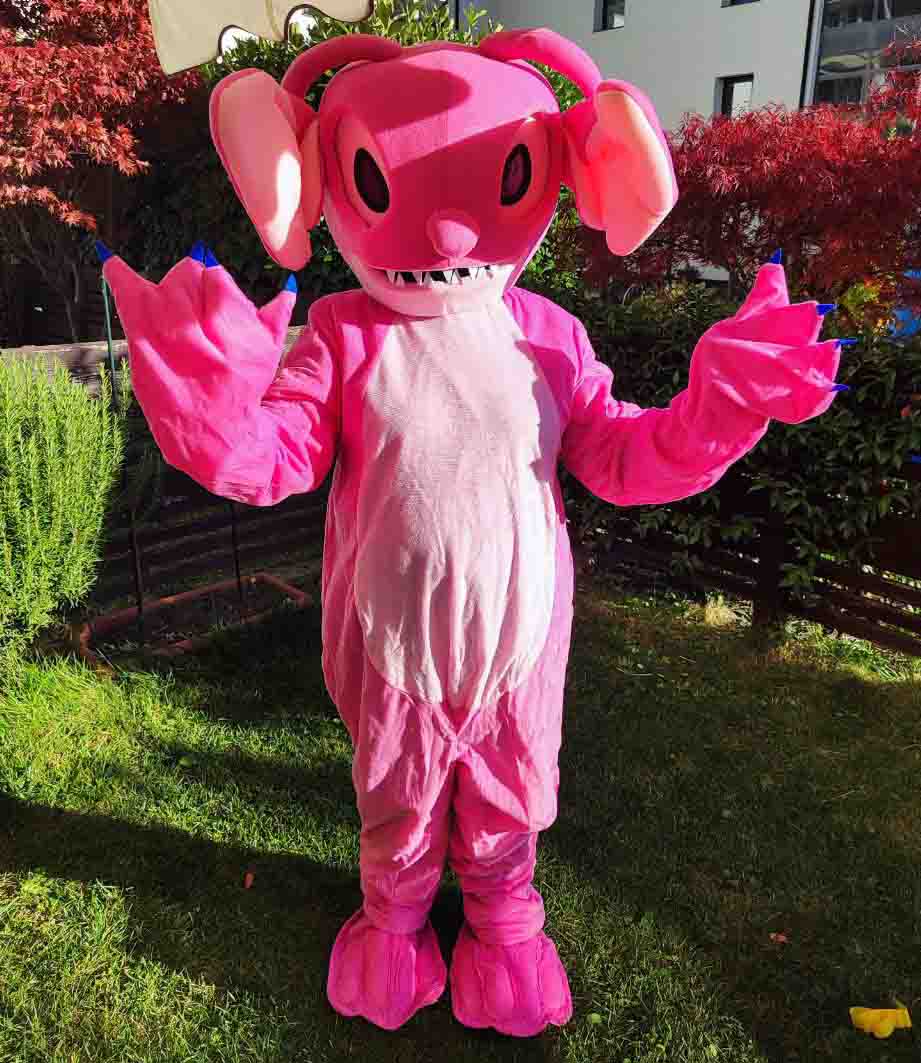 noleggio mascotte angel