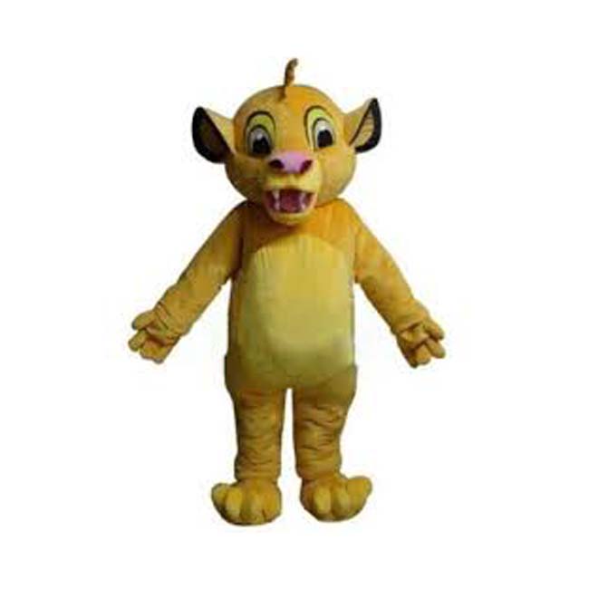 Noleggio mascotte Re Leone
