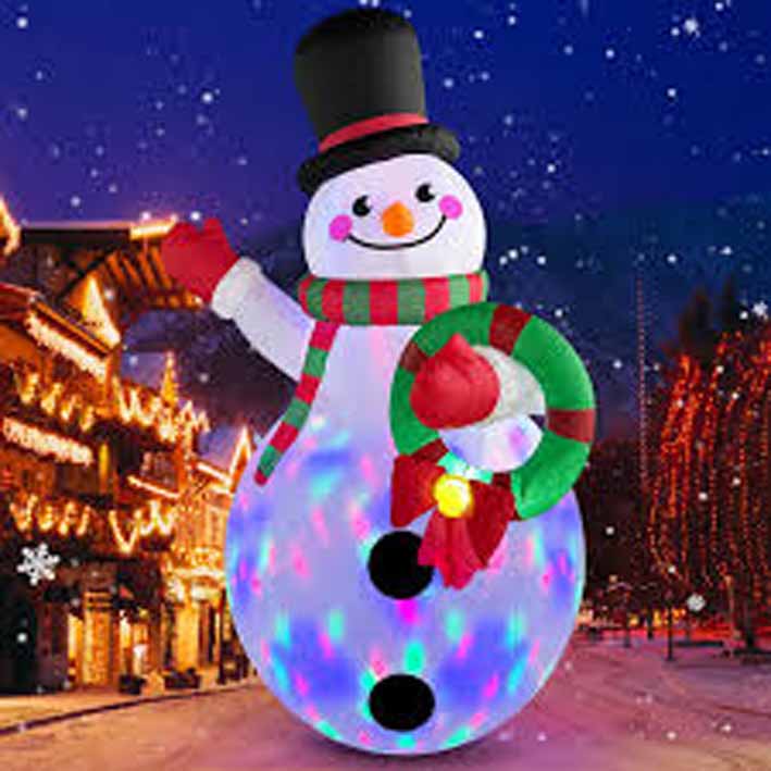 pupazzo di neve 6m