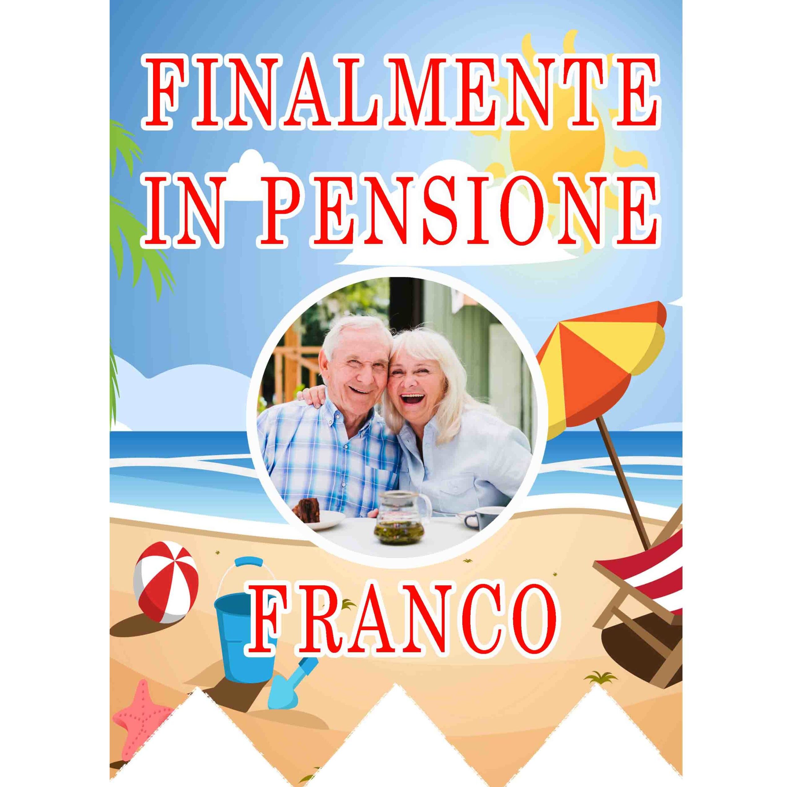 FESTONE PERSONALIZZATO PENSIONE