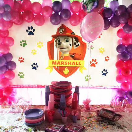 feste a tema paw patrol