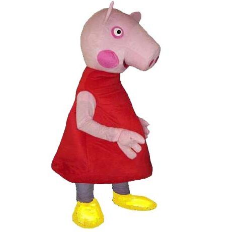 noleggio costume mascotte peppa pig