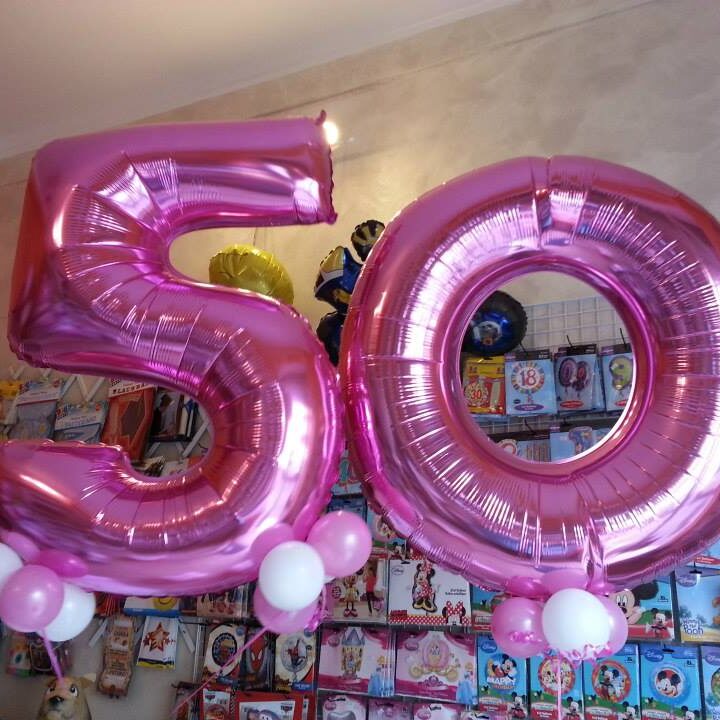 palloncini 50 anni