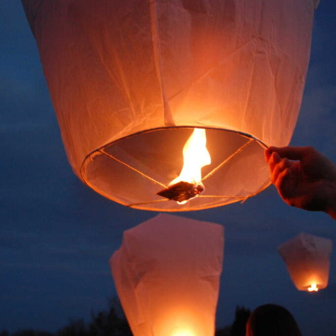 skylantern- lanterne cinesi