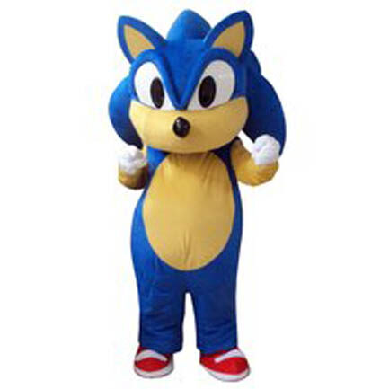noleggio mascotte costume sonic